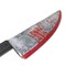 - Large Bloody Knife 16" Long, Prank Toy, Fake Plastic Blade with Stains Costume Prop for Halloween Haunted House April Fools